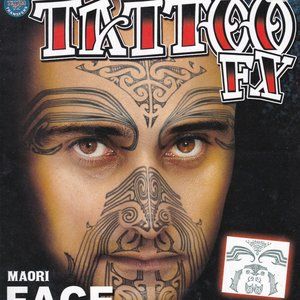 Face tattoo Maori